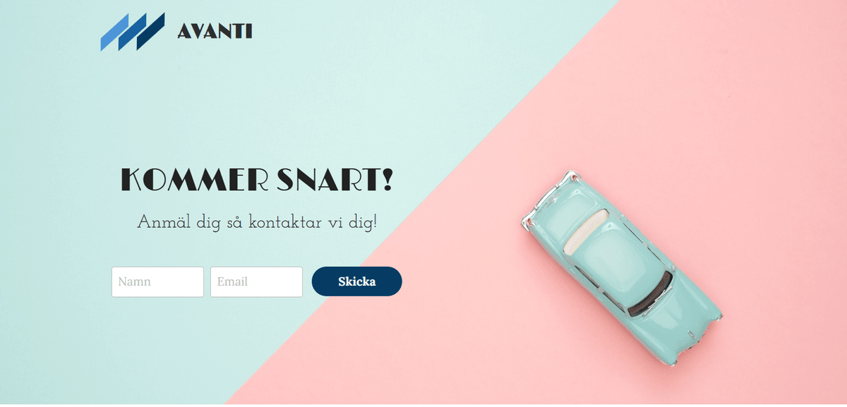 Hur man väljer rätt "kommer snart"-landningssidemall