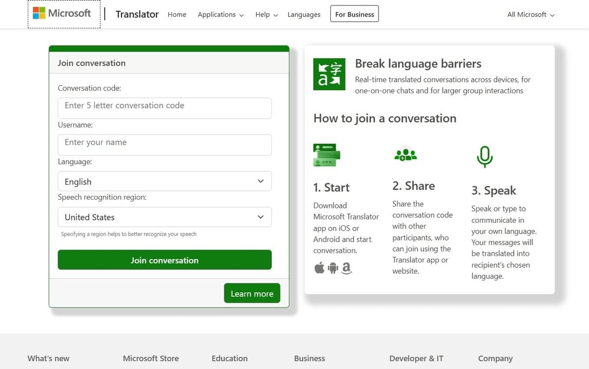 Microsoft Translator