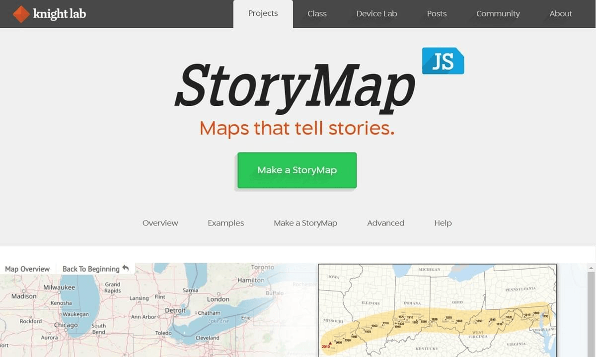 StoryMapJS