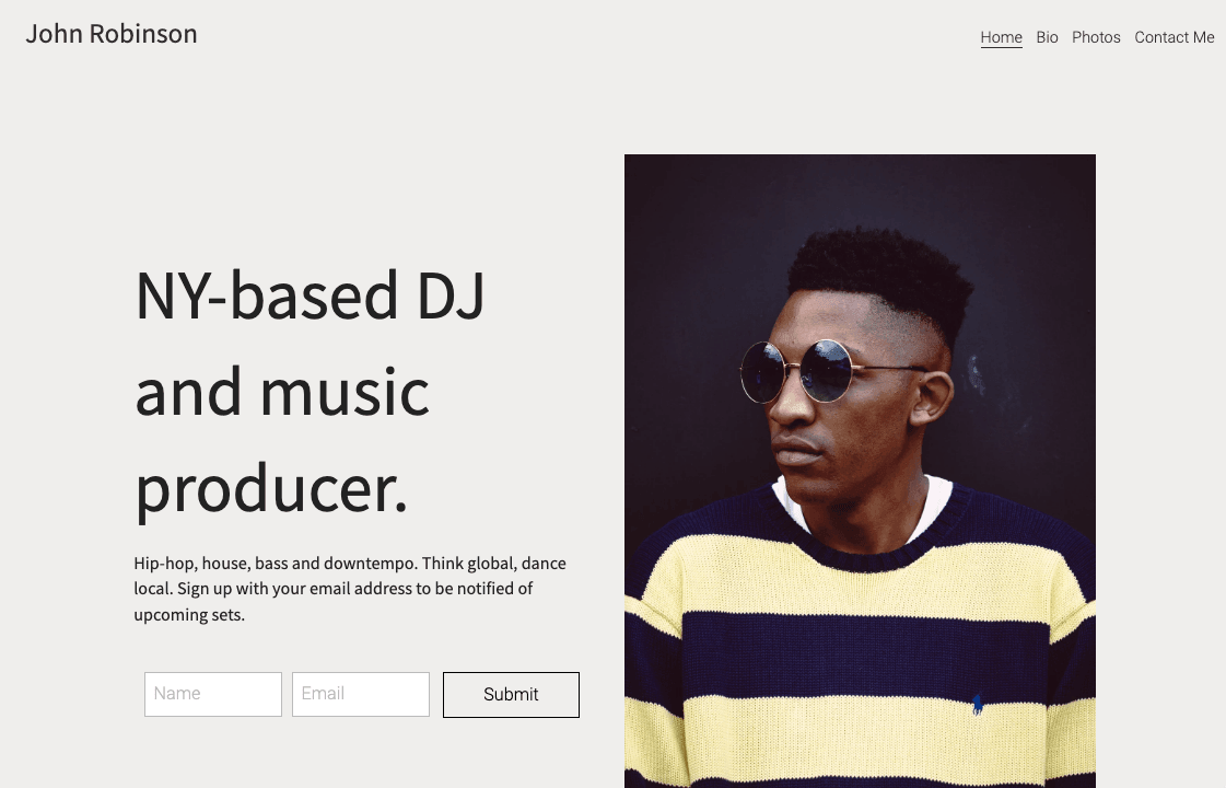 Tạo trang giới thiệu hấp dẫn