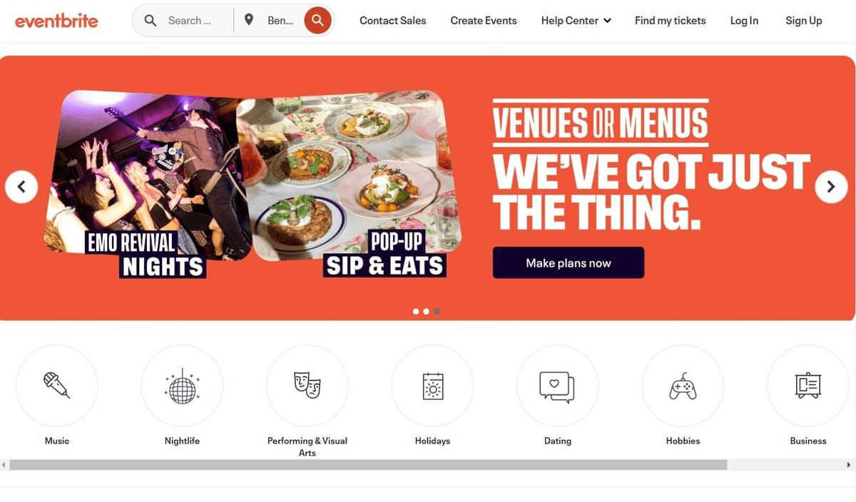 Eventbrite : Organiser des événements artisanaux locaux