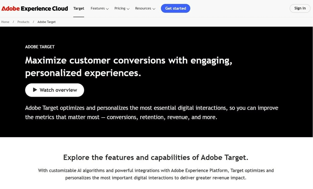 Adobe Target