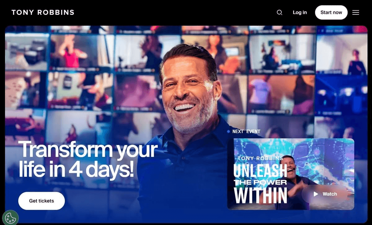 Coaching de Tony Robbins