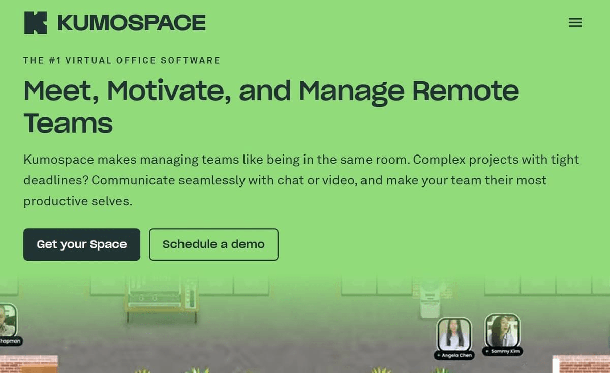 Kumospace : Environnements de travail immersifs