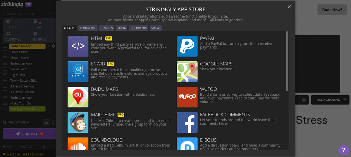 Vai trò của Strikingly trong marketing giới thiệu