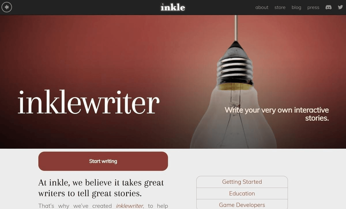 Inklewriter