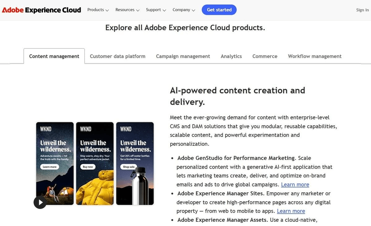 Adobe Experience Cloud