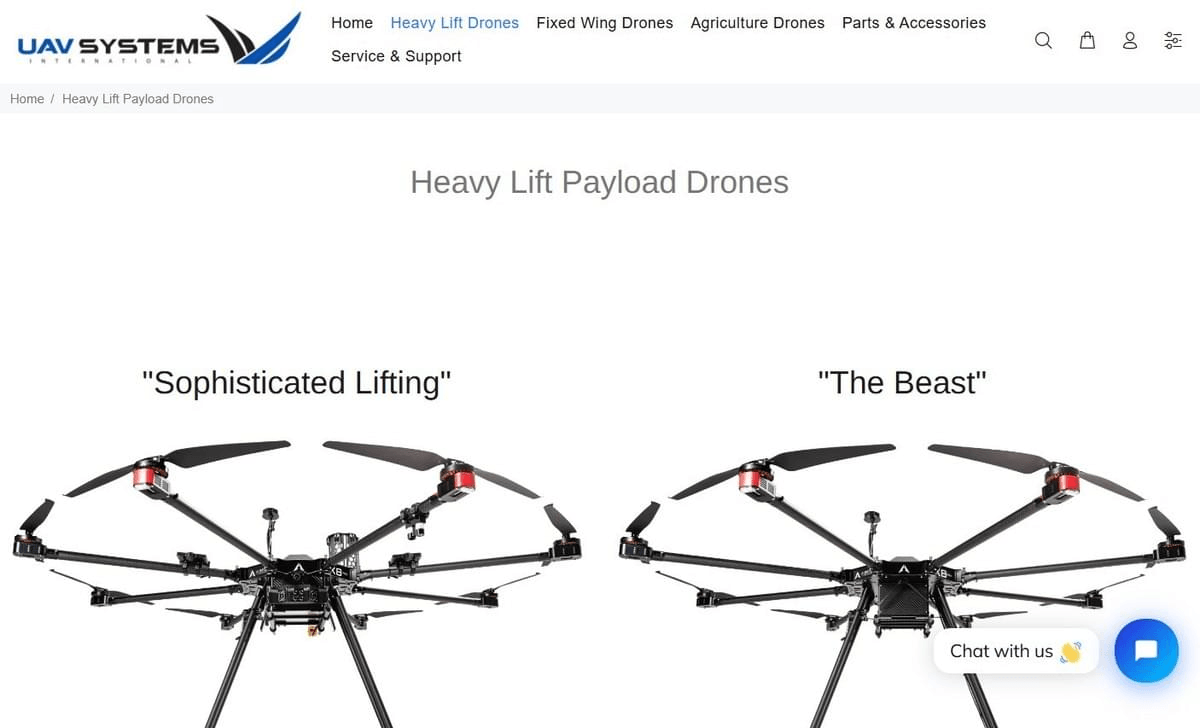 Aperçu des sites de livraison par drone