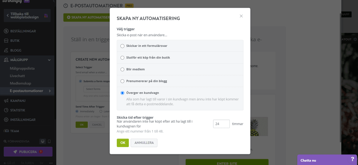 Hur kan Strikingly hjälpa till med e-postmarknadsföring?