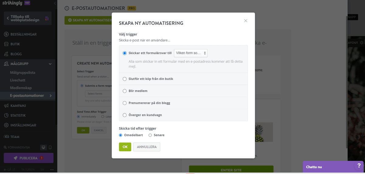 Hur kan Strikingly hjälpa till med e-postmarknadsföring?