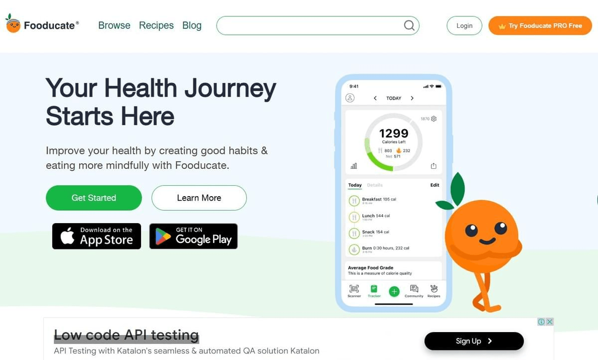 Gestion intelligente de la nutrition avec Fooducate