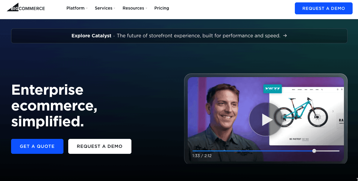 Solutions écologiques de BigCommerce