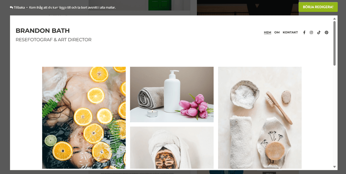 Designa en iögonfallande fotografiportfölj
