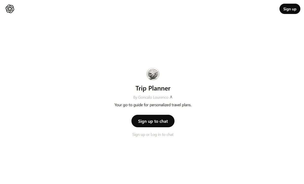 ChatGPT pour des itinéraires personnalisés