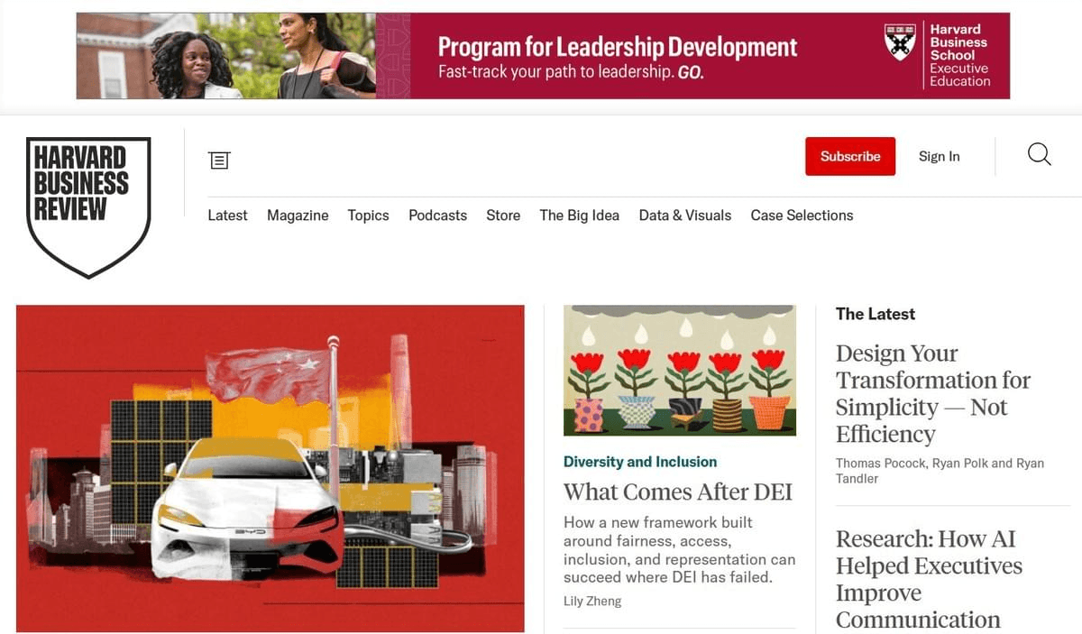 Harvard Business Review