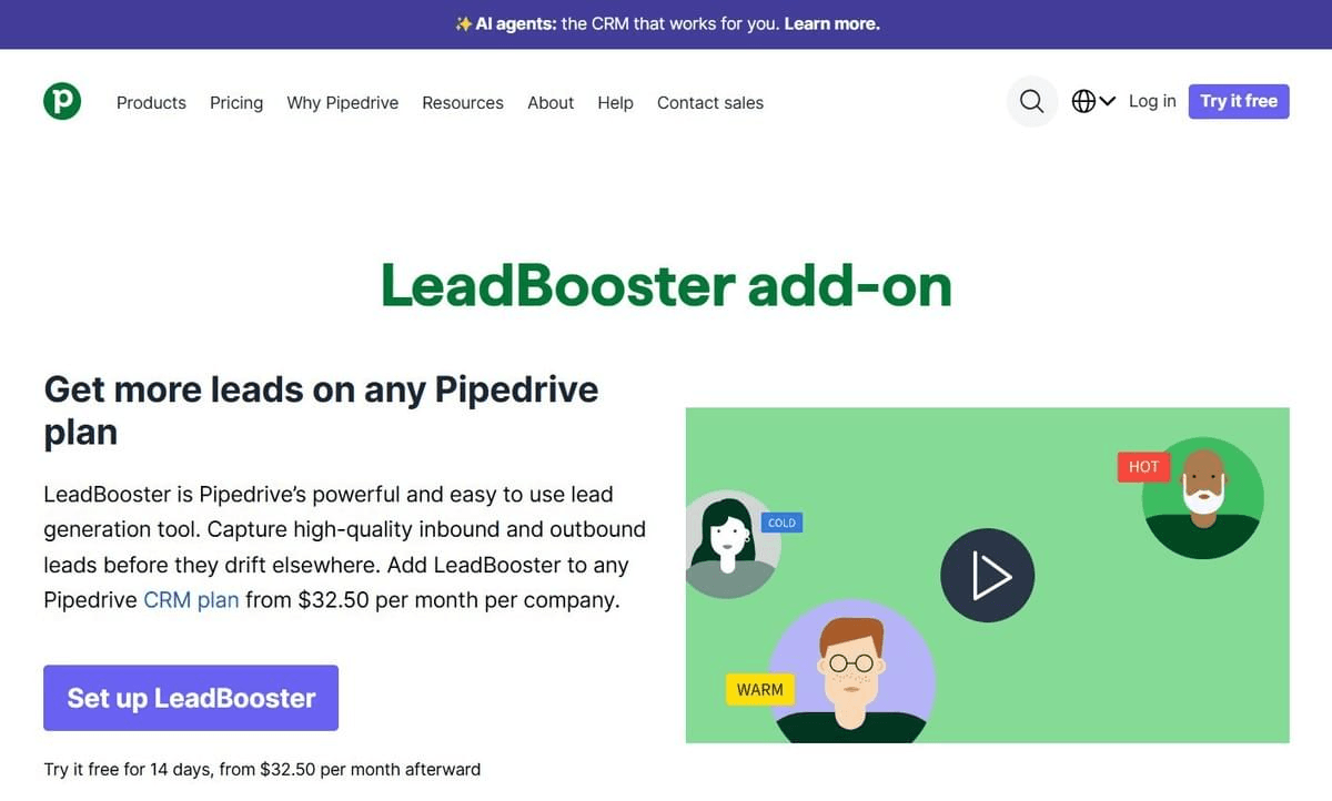 Pipedrive Lead Booster