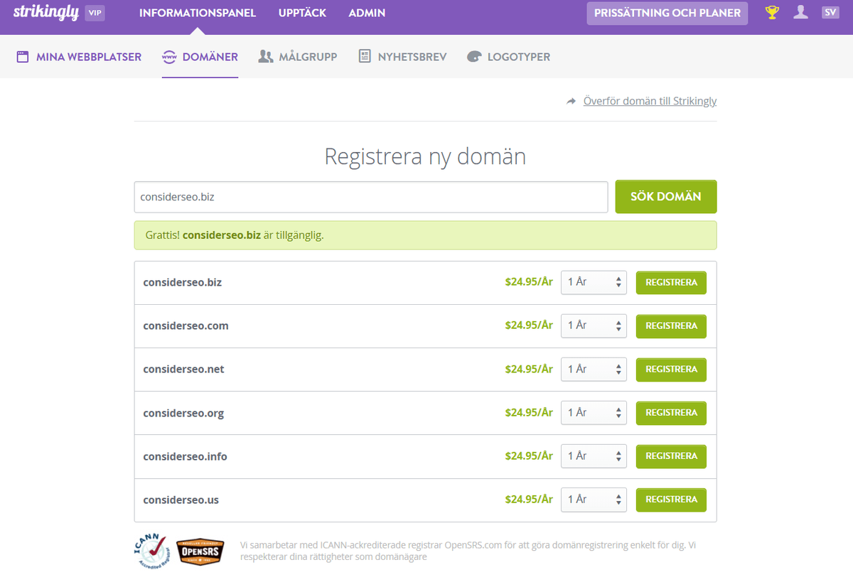 Registrera Ditt Företags Domännamn