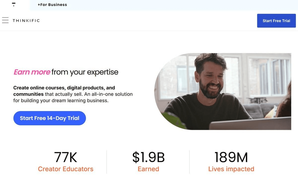 Thinkific : L'option conviviale