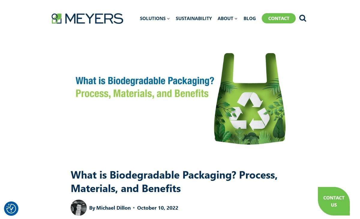  Solutions d'emballage biodégradable