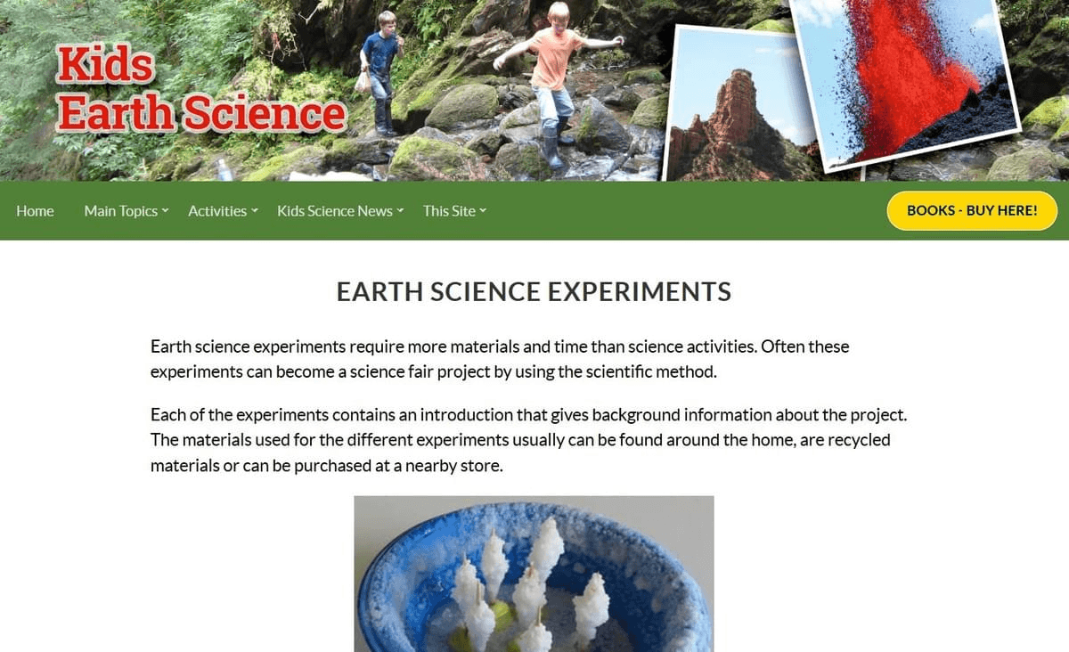  Expériences de sciences de la Terre que vous pouvez réaliser