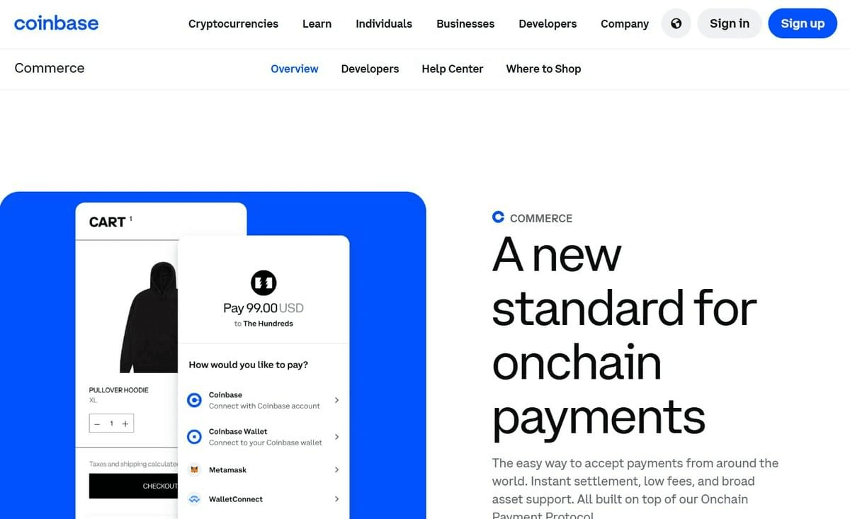 Coinbase Commerce