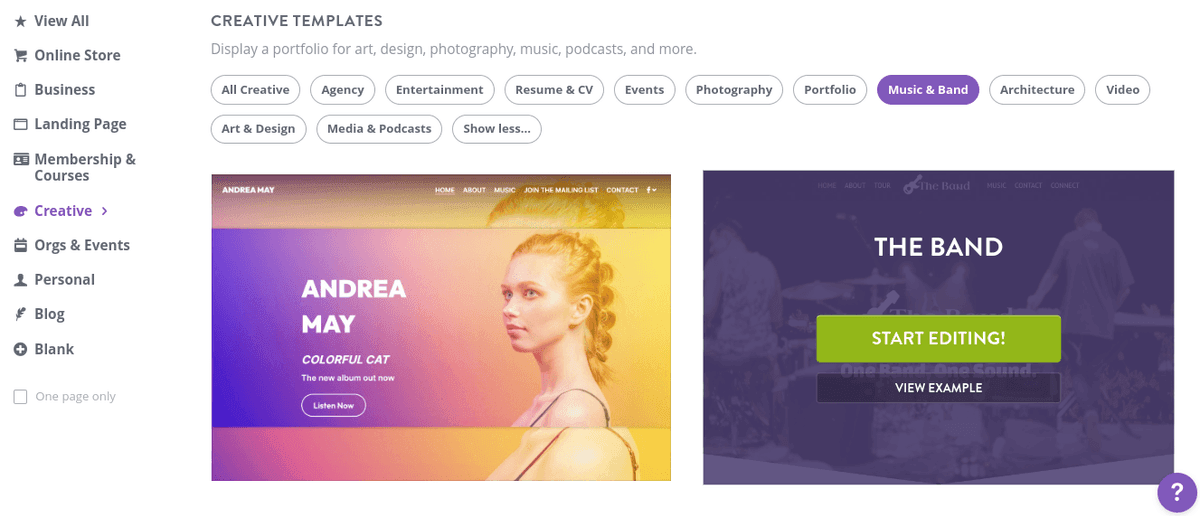 Vai Trò Của Strikingly Trong Việc Xây Dựng Trang Web Âm Nhạc