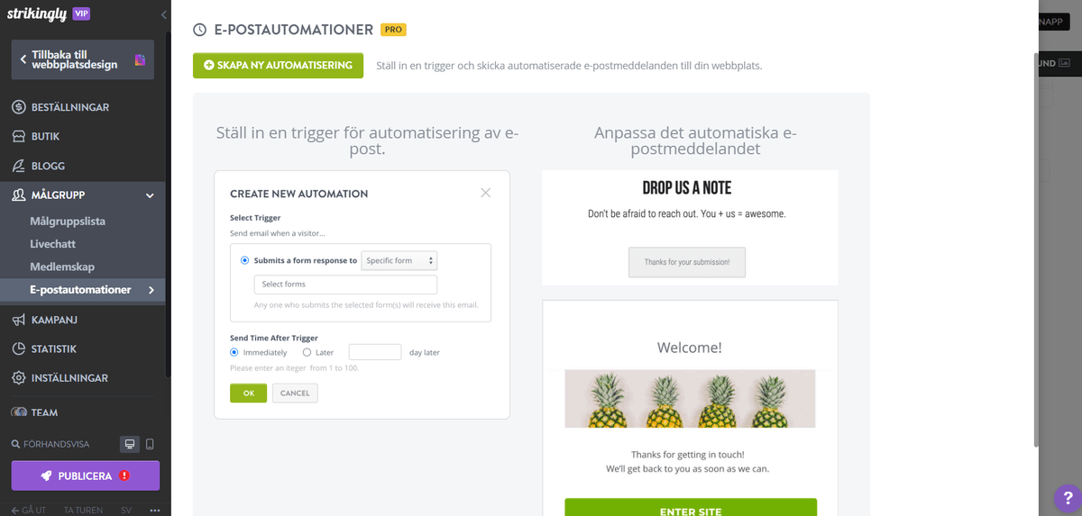 Hur man använder e-postautomation