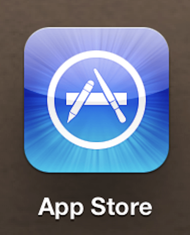 Download on the app store button