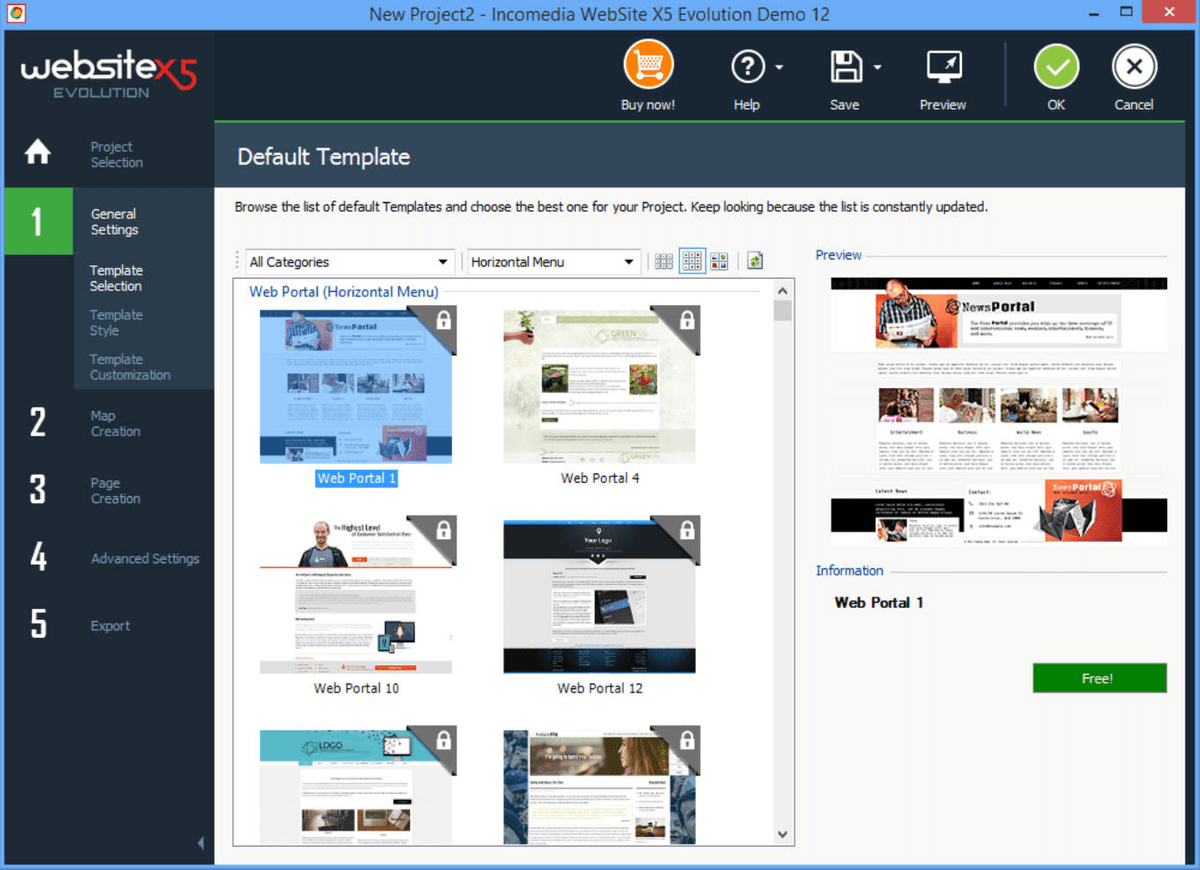 Sticky Bootstrap Website x5 free template