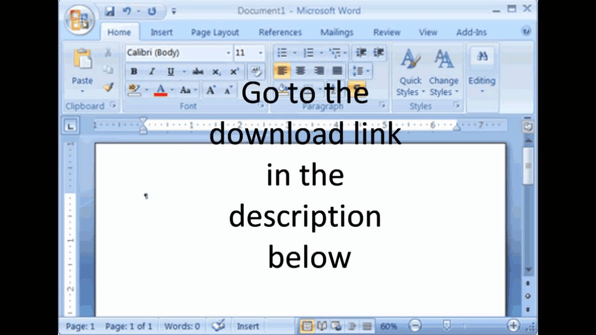 microsoft office word document download free