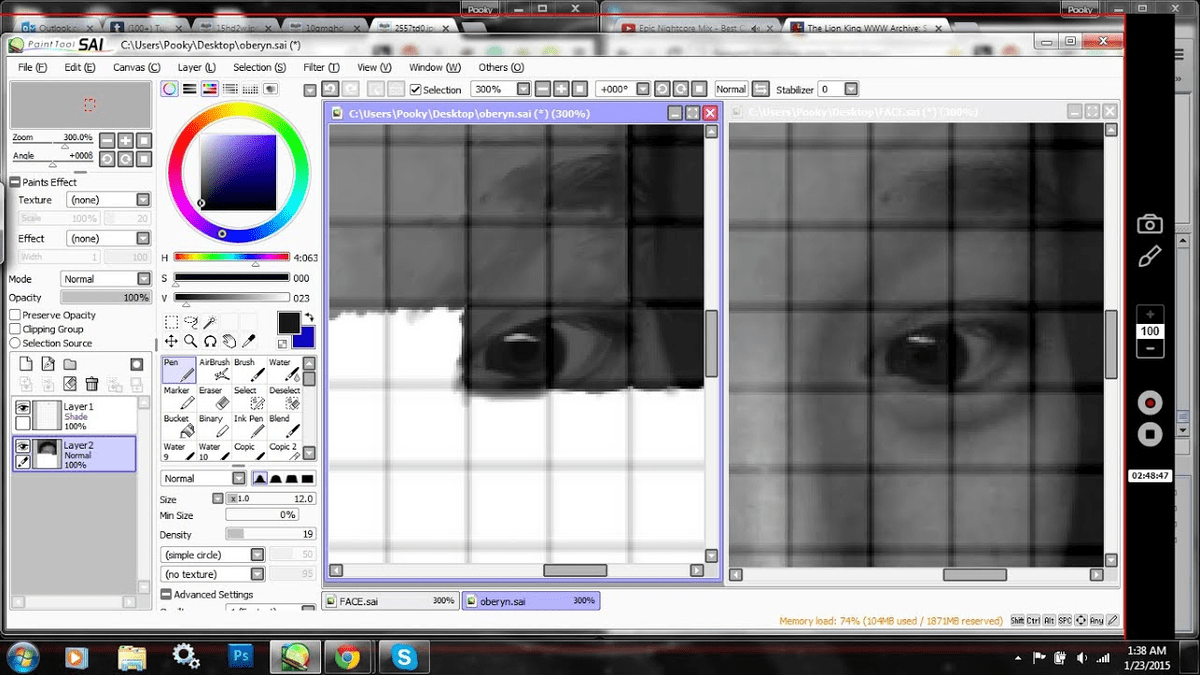 How to make a grid in paint 3d