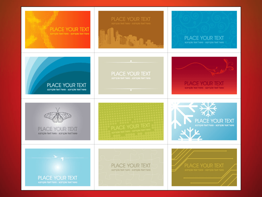 Printable Card Generic Free printable business card templates for google docs