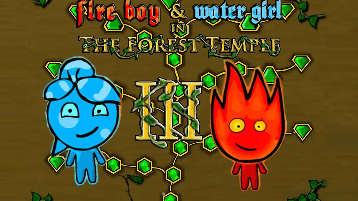Fireboy And Watergirl Forest Temple 3 Hooda Math Poleuno