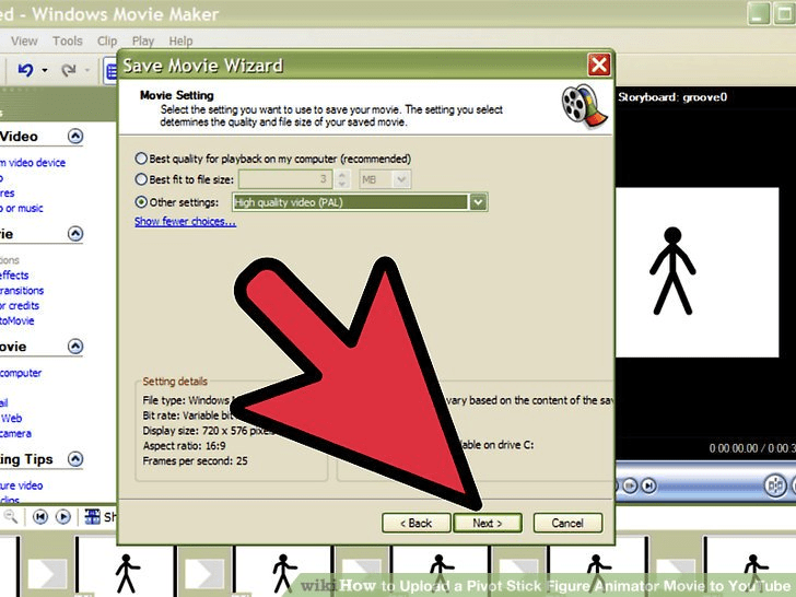 Online Pivot Stick Figure Animator
