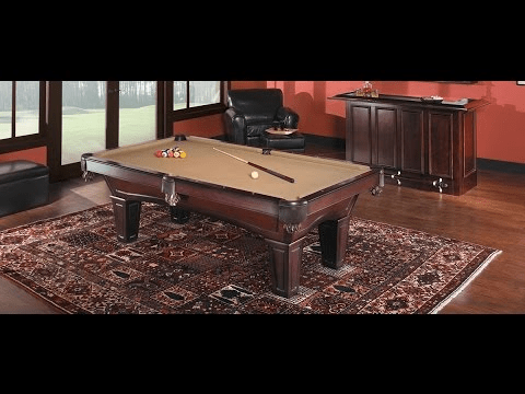 Brunswick pool table assembly instructions