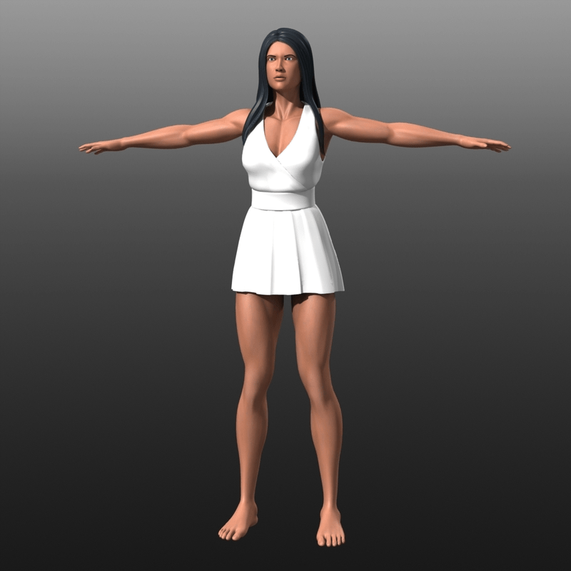 Blender 3d female models free download