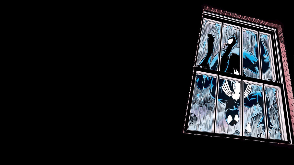 Spider man symbiote hd wallpaper pc comic book style