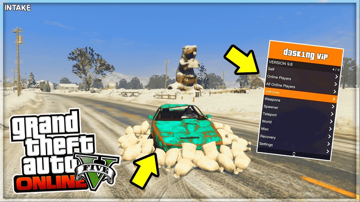 Mod menu gta 5 ps4