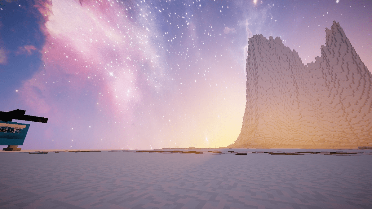 Minecraft beautiful night sky texture pack