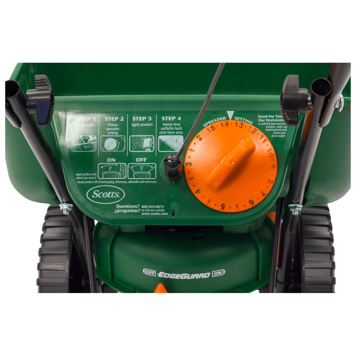 Scotts standard spreader parts diagram