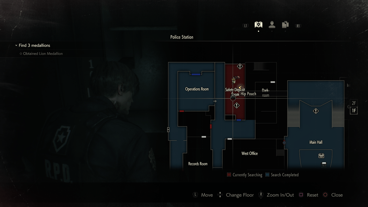 Resident evil 2 remake file each map