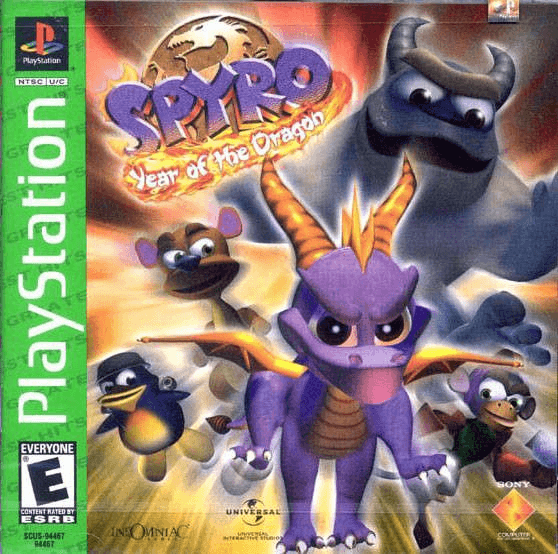 Spyro the dragon game series