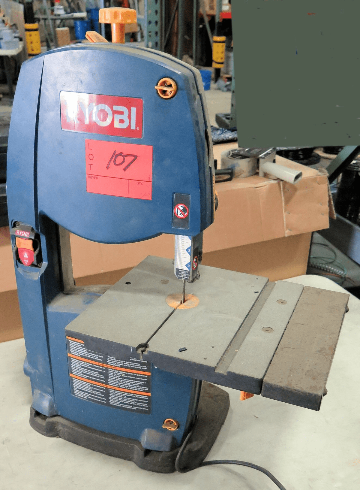 Ryobi band saw bs900 manual