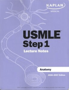 Kaplan step 1 anatomy lecture notes pdf