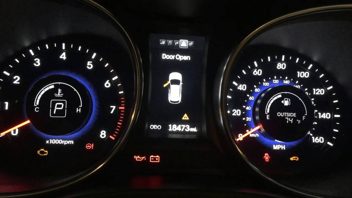 Hyundai tucson 2013 dashboard symbols and meanings