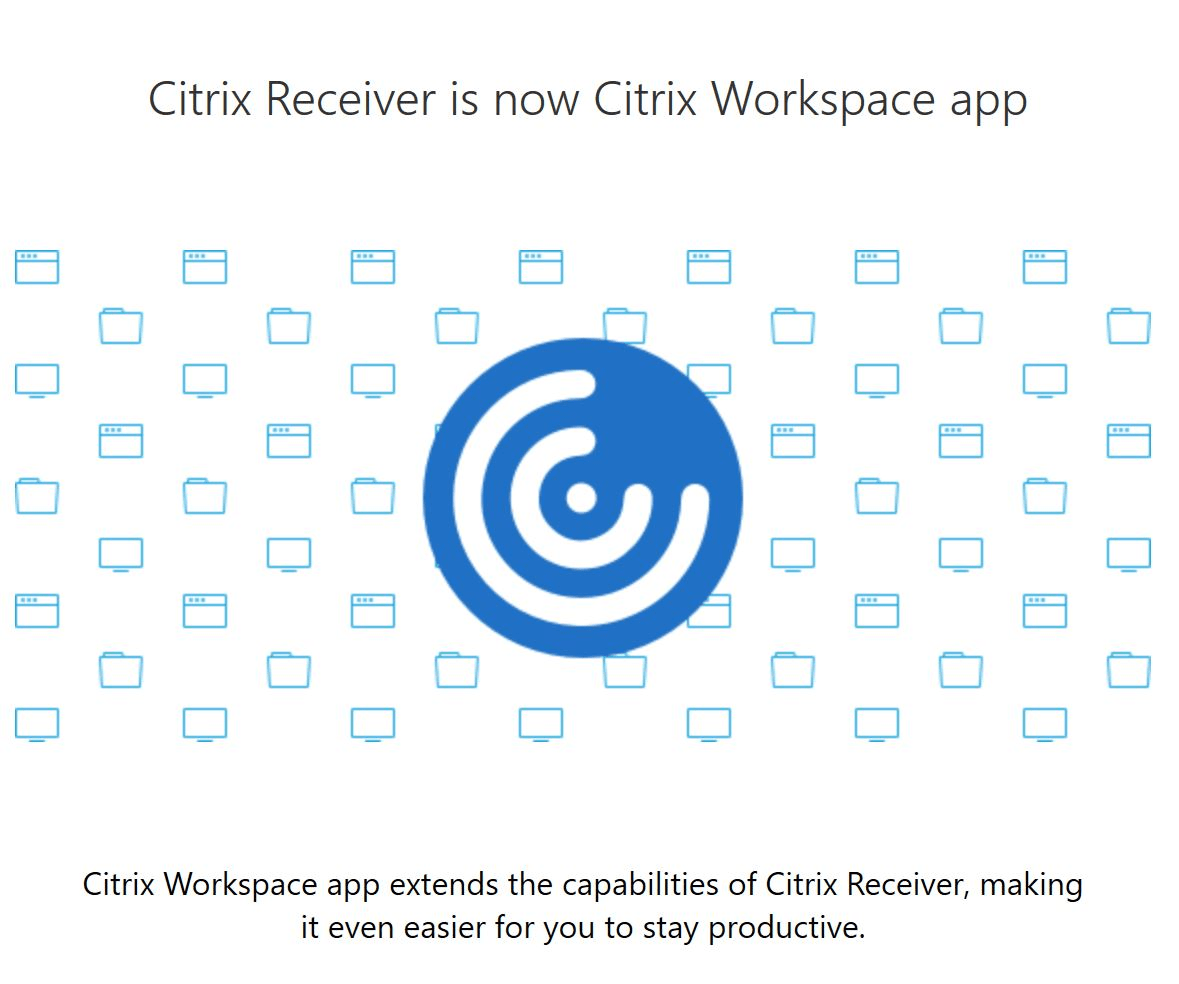 Download citrix workspace 1909