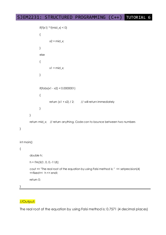 Program for bisection method in fortran do loop