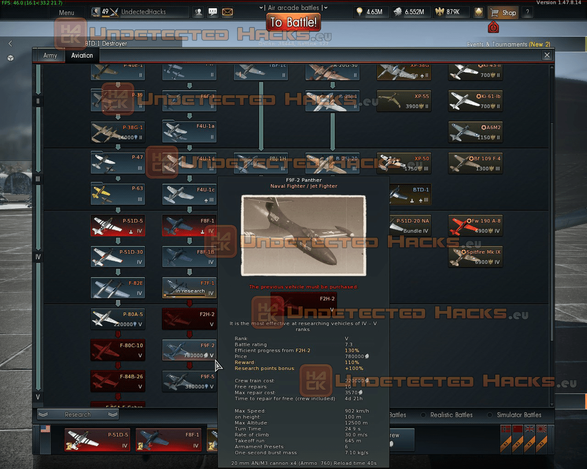 How to hack war thunder golden eagles