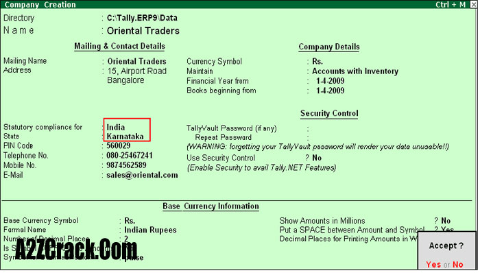 Tally 7.2 Serial Number And Activation Key