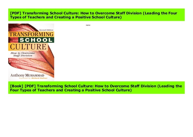 Anthony muhammad transforming school culture pdf files